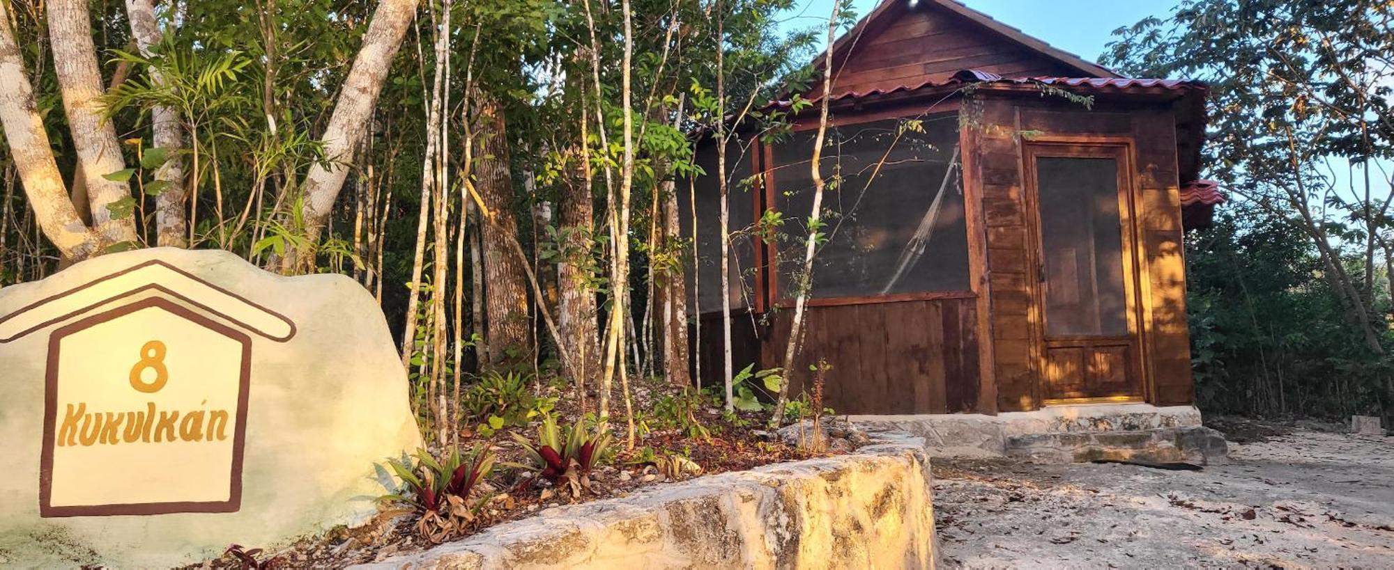 Eco Aldea Kinich Ahau Villa Xpujil Ngoại thất bức ảnh
