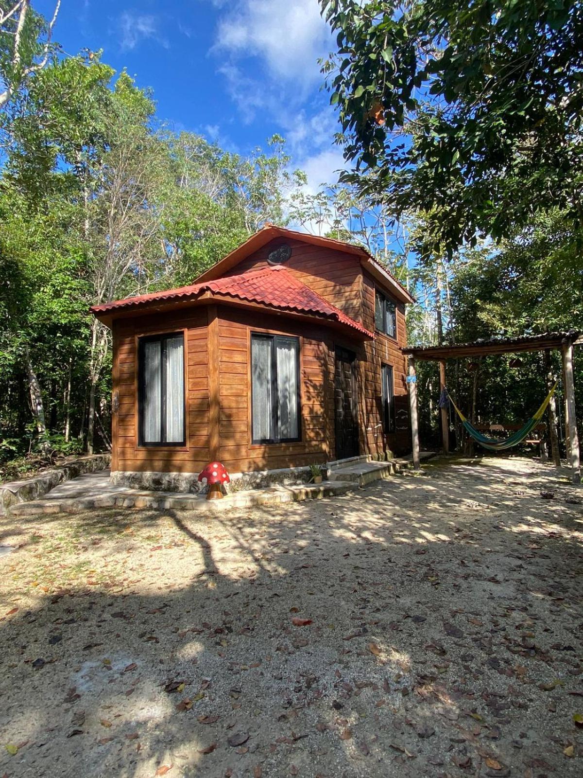 Eco Aldea Kinich Ahau Villa Xpujil Ngoại thất bức ảnh